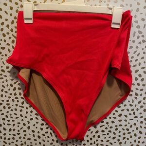 High wasted womans bikini bottoms